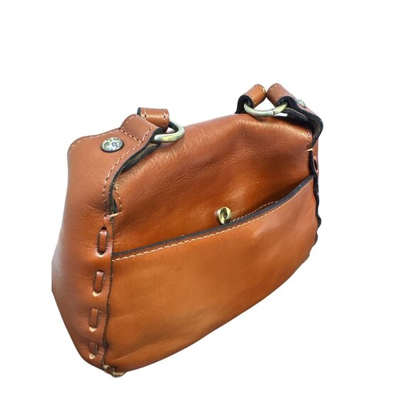 Patricia Nash Hand-painted Embossed Leather Shoulder Bag Size Small - Picture 13 of 13